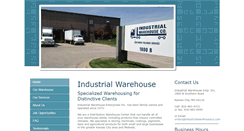 Desktop Screenshot of industrialwarehousekc.com